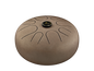 12" Steel Tongue Drum, A Minor, Vintage Brown