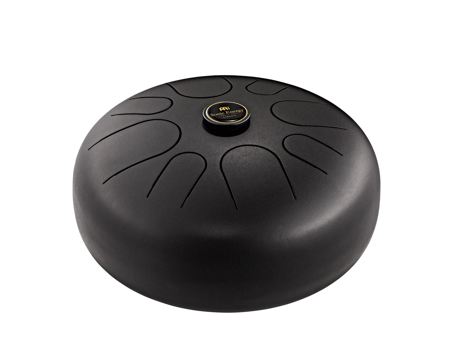 12" Steel Tongue Drum, G Major, Black