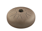 12" Steel Tongue Drum, G Major, Vintage Brown