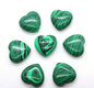 Premium Natural Crystal Hearts for Healing and Meditation