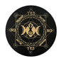 Wooden Divination Pendulum Boards With Mystical Designs