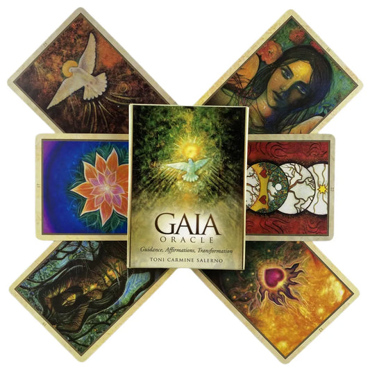 Gaia Healing Oracle Card Deck for Guidance and Love