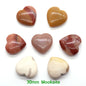 Premium Natural Crystal Hearts for Healing and Meditation