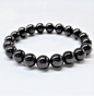 Jet Round Bead Bracelet - Healing Relief