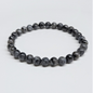 Larvikite Round Bead Bracelet - Earth's Protection