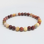 Mookaite Round Bead Bracelet - Harmonious Adventure