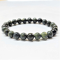 Serpentine Round Bead Bracelet – 8mm or 10mm – additional product image