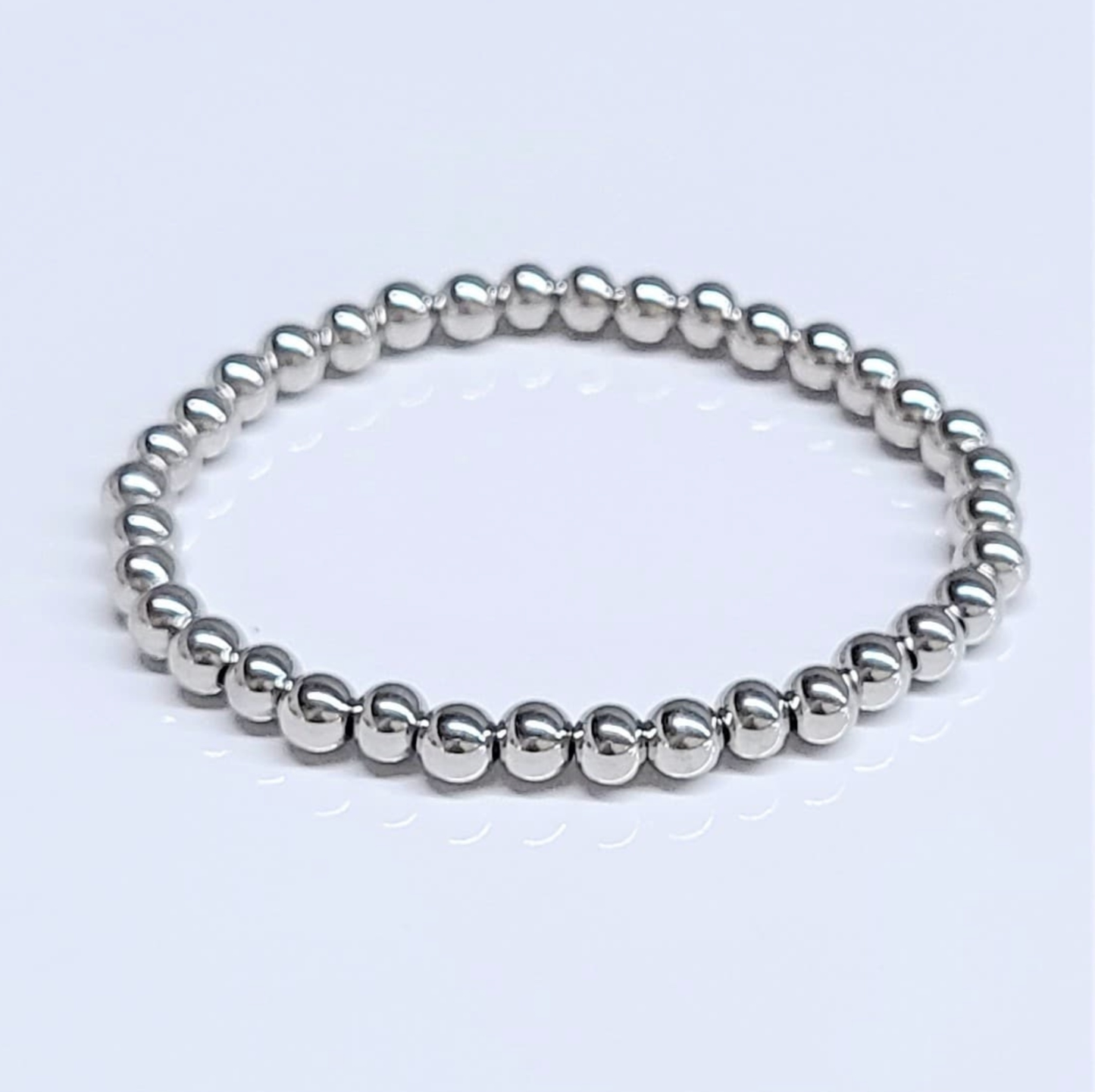 Stainless Steel Round Bead Bracelet - Style Pop