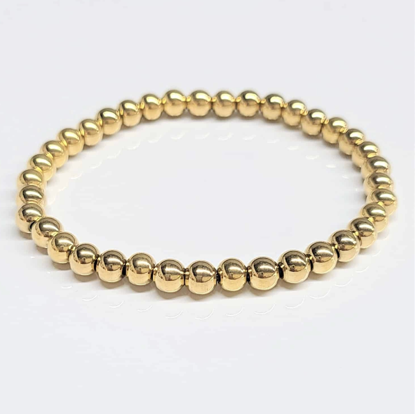 Stainless Steel Round Bead Bracelet - Style Pop