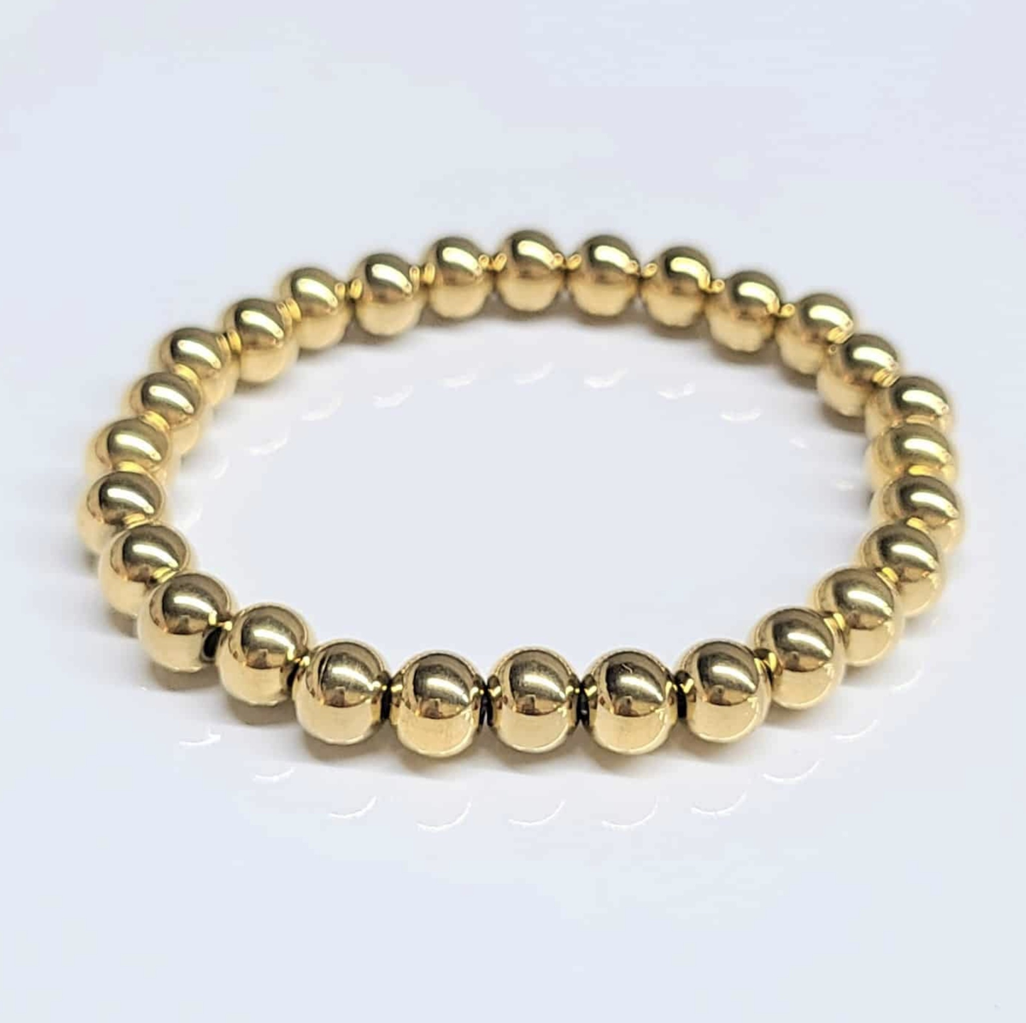 Stainless Steel Round Bead Bracelet - Style Pop