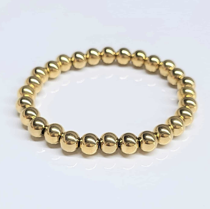 Stainless Steel Round Bead Bracelet - Style Pop