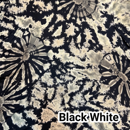 Tie-Dye Ruched Spandex Crop Top | Boho Festival V-Neck Tee