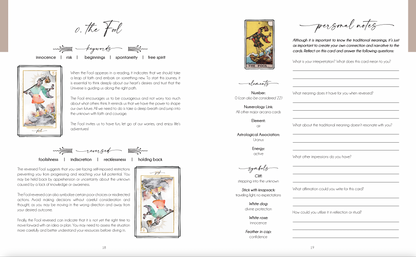 Mystical Intuitive Tarot Workbook: Decoding The Cards