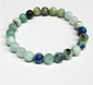 Azurite Round Bead Bracelet  8mm - Inner Awareness