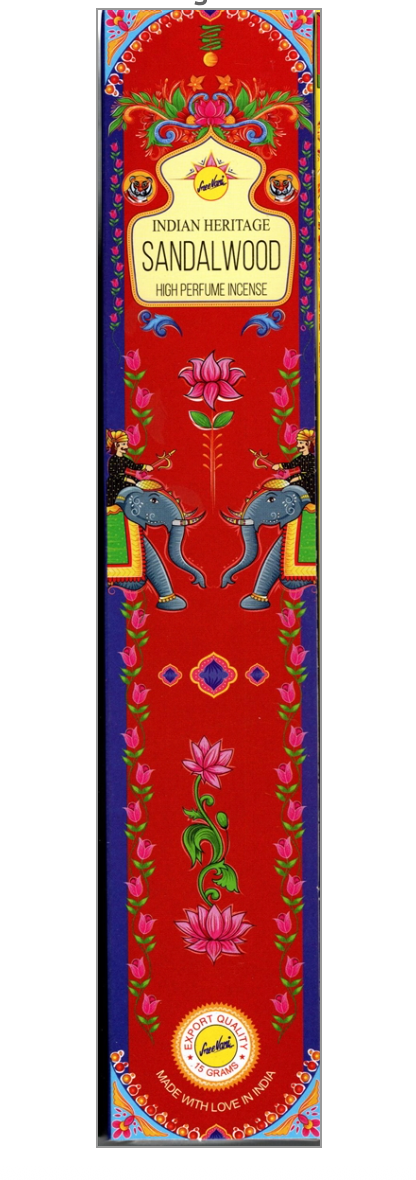 Authentic Indian Heritage Incense Sticks by Sree Vani