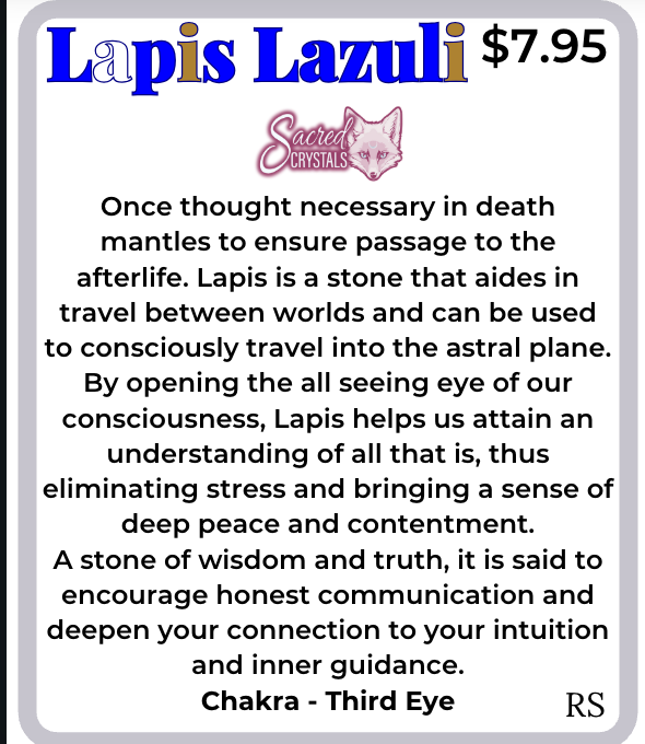 Rough Lapis Lazuli – Raw Stone from India