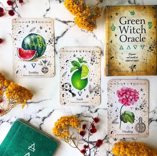 Green Witch Oracle Deck for Botanical Magick Healing