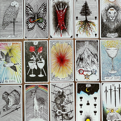 Mystical Wild Unknown Tarot Deck for Daily Guidance