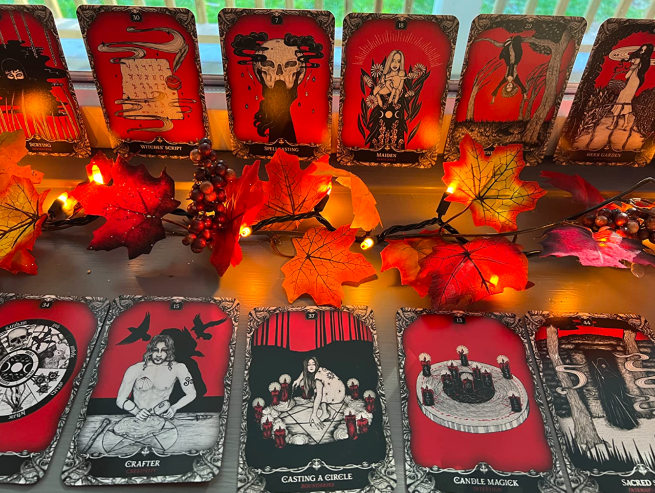 Oracle Of The Witch 44-Card Deck For Witchcraft And Wisdom