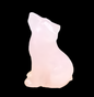 Healing Crystal Wolf Statues for Meditation and Protection