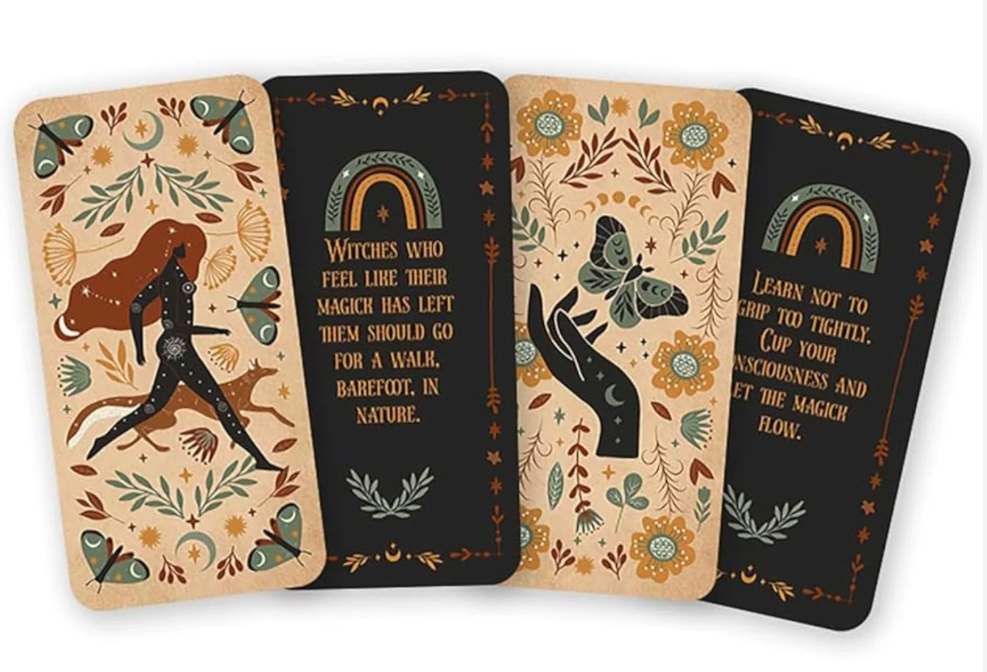 Mystical Witch Magick Oracle Deck For Daily Guidance