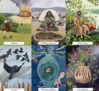 Empowering Witches' Wisdom Tarot Deck Spiritual Guide