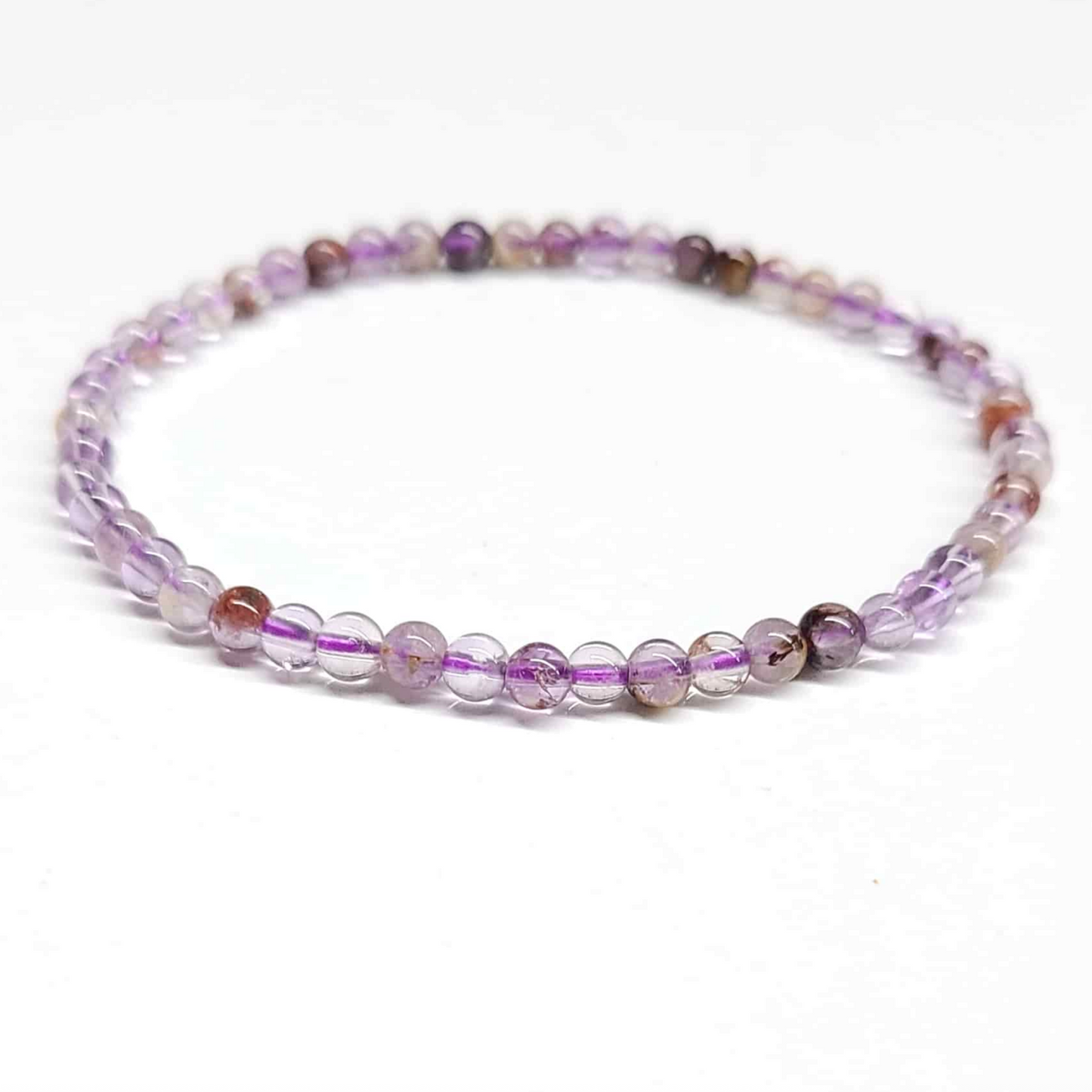 Super 7 Round Bead Bracelet - Spiritual Expansion