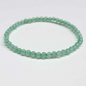 Green Aventurine Round Bead Bracelet - Loving Prosperity