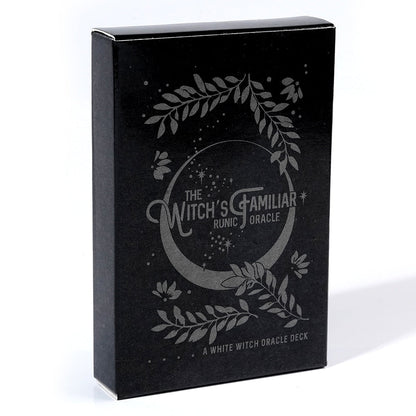 The Witch's Familiar Runic Oracle Deck for Mystical Guidance