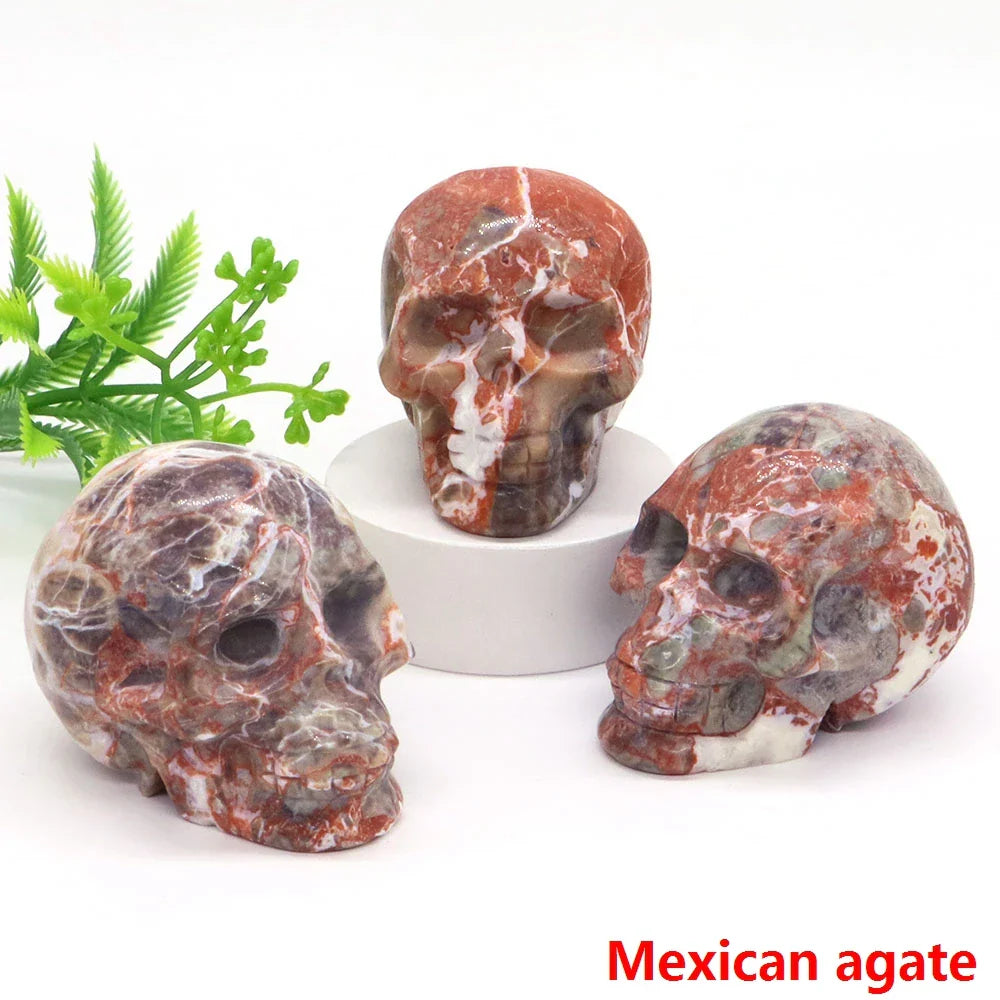 Premium Healing Crystal Skulls for Protection Energy