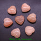Premium Natural Crystal Hearts for Healing and Meditation