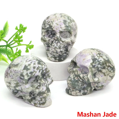 Premium Healing Crystal Skulls for Protection Energy