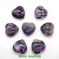 Premium Natural Crystal Hearts for Healing and Meditation