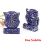 Mystical Owl Crystal Figurines for Protection and Love