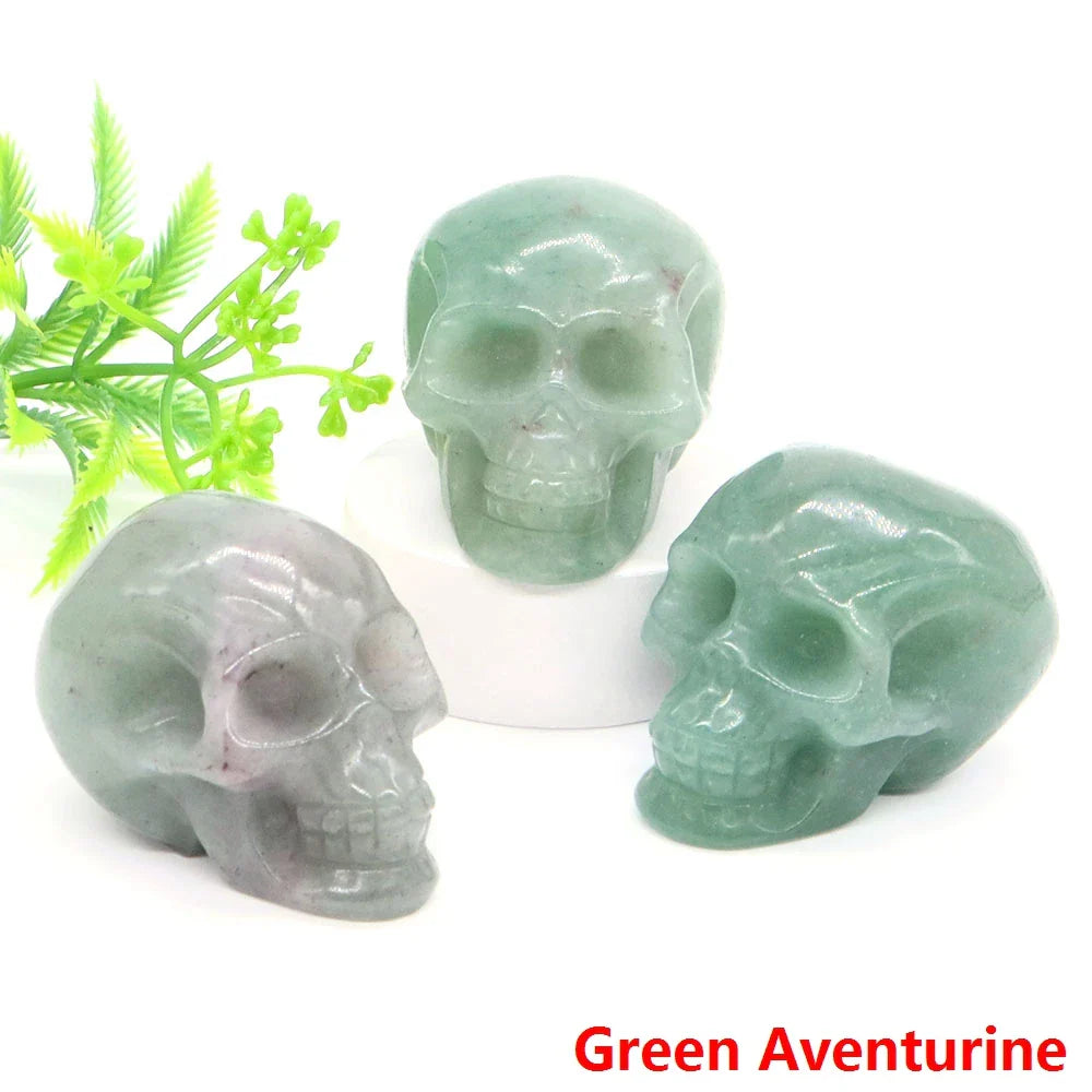 Premium Healing Crystal Skulls for Protection Energy