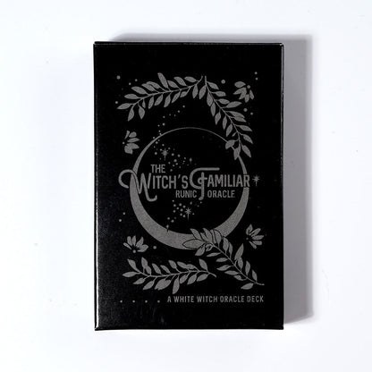 The Witch's Familiar Runic Oracle Deck for Mystical Guidance