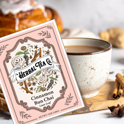 Cinnamon Bun Chai Herbal Tea