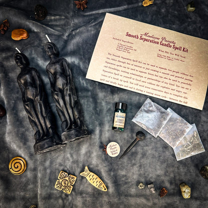 Smooth Separation Candle Spell Kit - Human/Human
