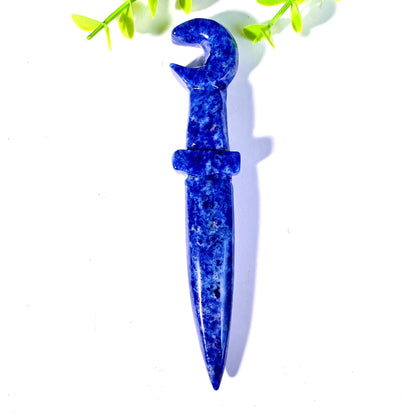 Ritual Crystal Athames for Wiccan Energy and Protection