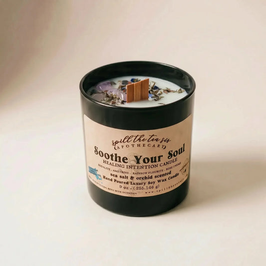 Soothe Your Soul Sea Salt & Freesia Intention Candle – 9 oz