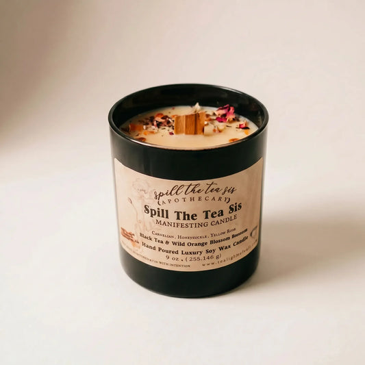Spill The Tea Sis Wild Orange & Black Tea Candle – 9 oz