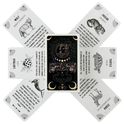 Mystical Spirit Animal Oracle Deck For Intuition And Wisdom