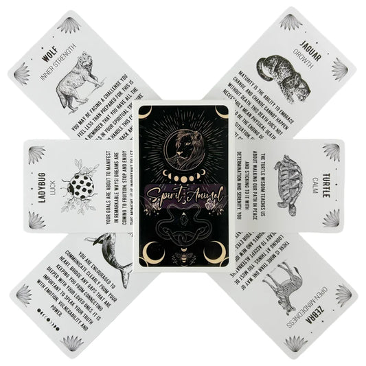 Mystical Spirit Animal Oracle Deck For Intuition And Wisdom