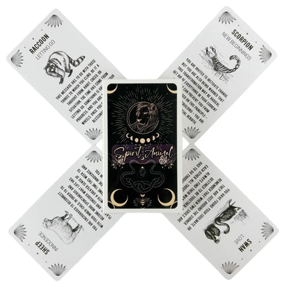 Mystical Spirit Animal Oracle Deck For Intuition And Wisdom