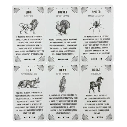Mystical Spirit Animal Oracle Deck For Intuition And Wisdom
