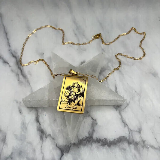 Strength Necklace 14K Gold