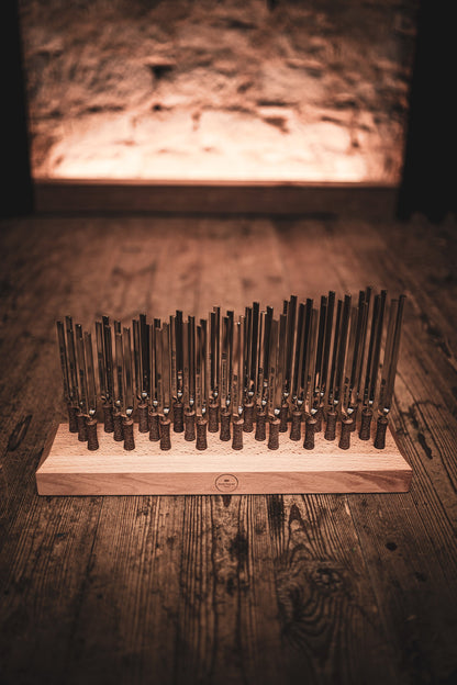 27-Piece Planetary Tuned Tuning Fork Set incl. Holder