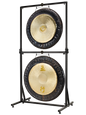Framed Gong Holder, Upper Gong Size Up To 38", Lower up to 40"