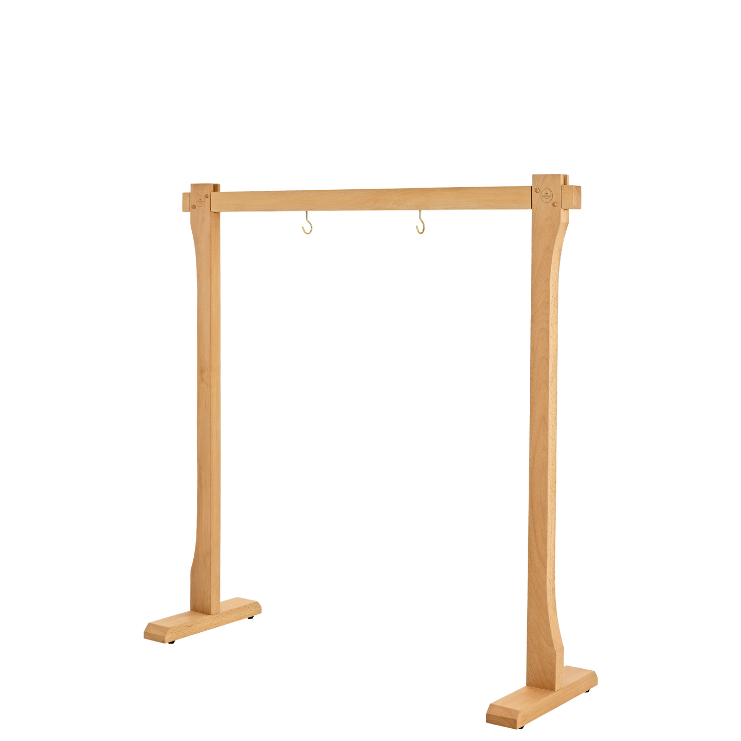 Wood Gong Stand, Large, Up to 40" Gong Size