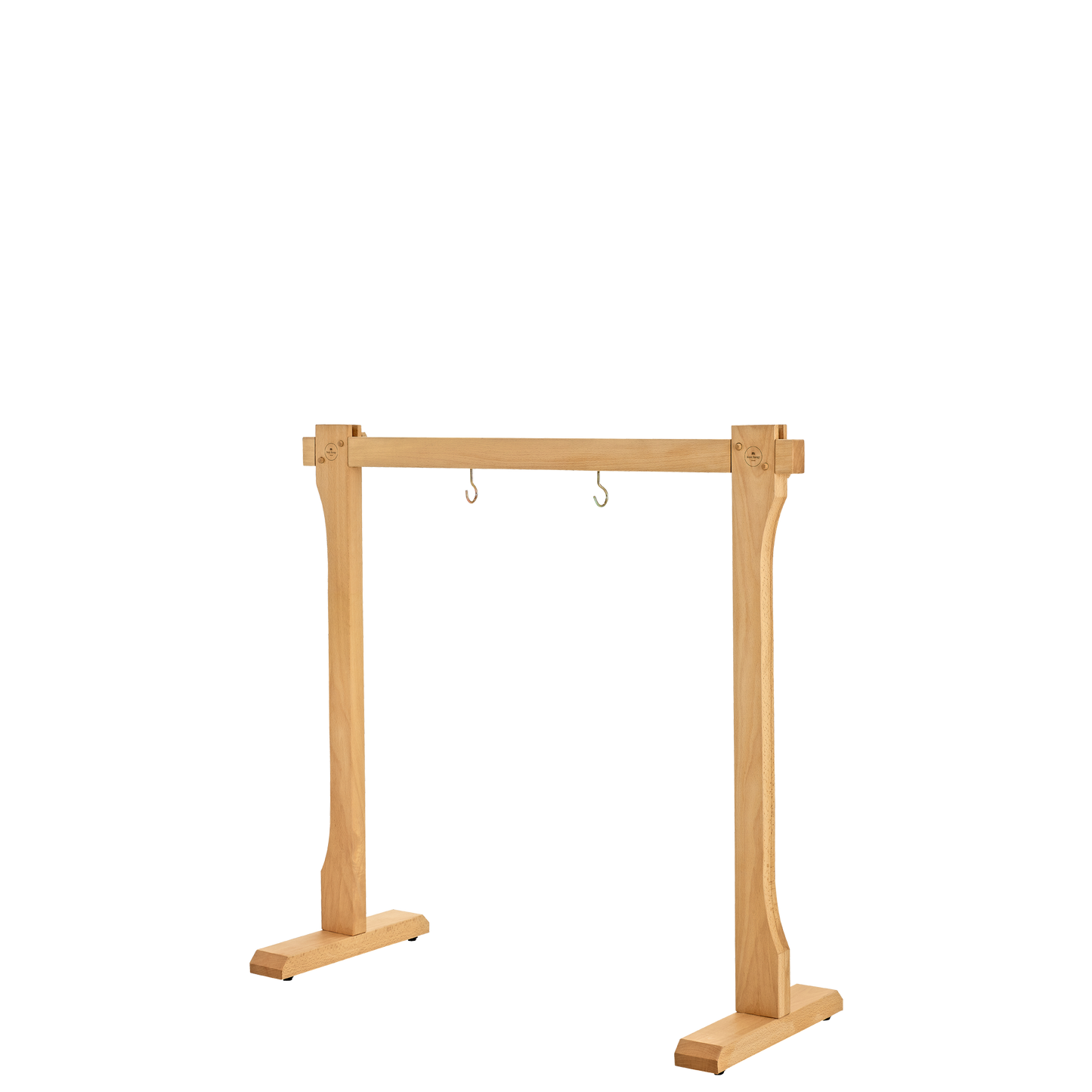 Wood Gong Stand, Medium, Up to 34" Gong Size